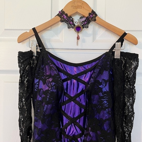 Dance Competition Costume Solo Jazz Musical Theater Halloween Acro Performance - Picture 3 of 11